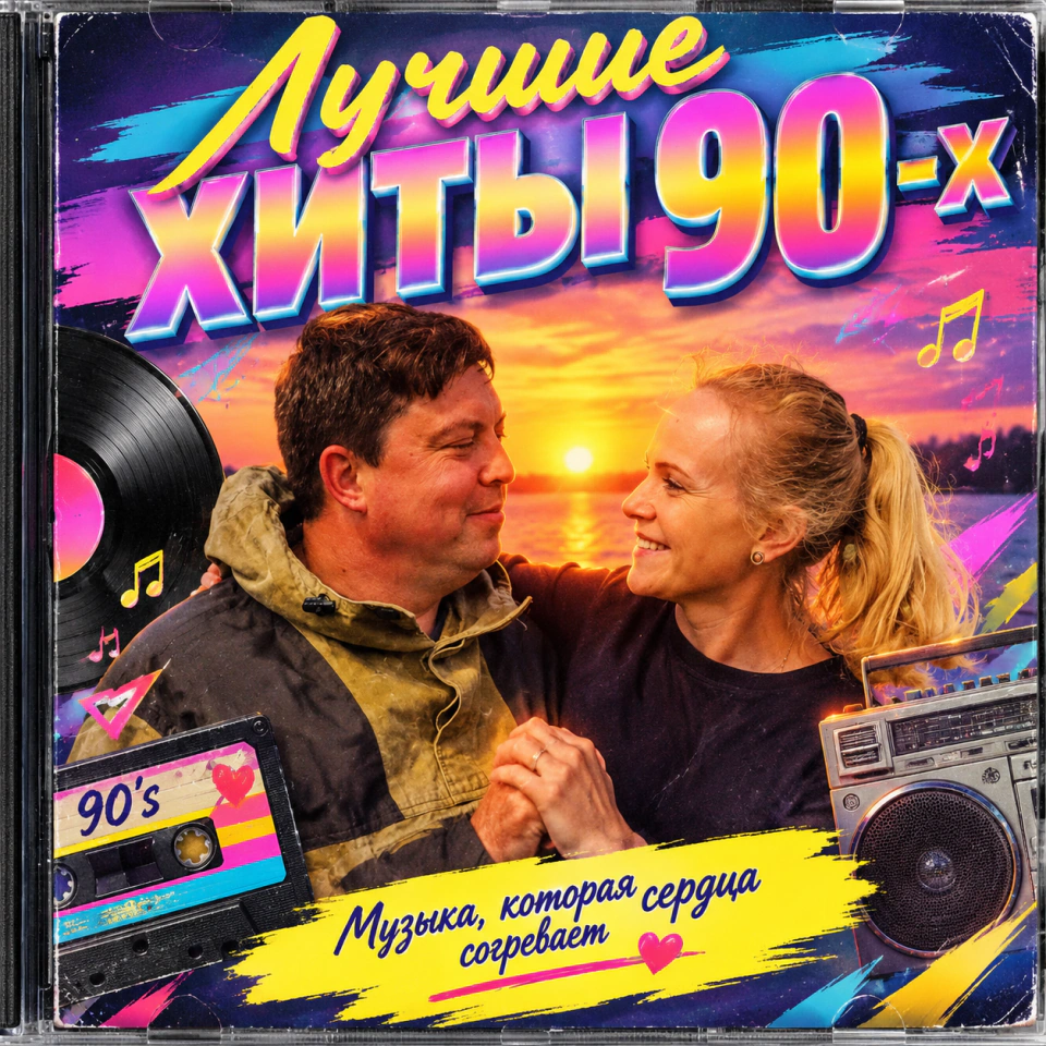 Обложка «Лучшие хиты 90-х»